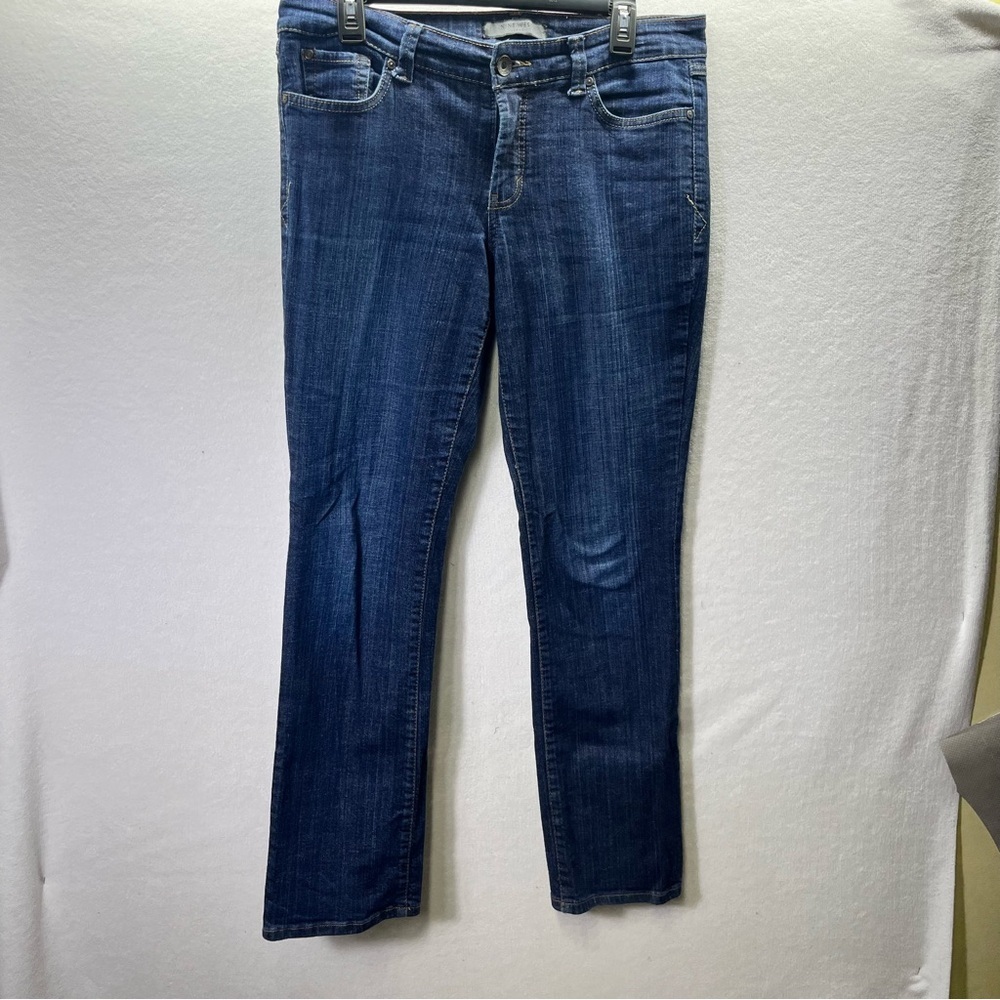Nine West Santa Monica Straight Leg Jeans Flap Pocket‎ Womens 10/29 Denim 2624